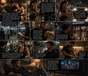 A academia e a minha putinha.